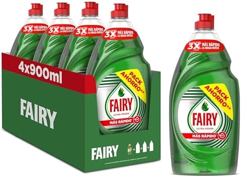 Ultra Poder Original Líquido Lavavajillas 4 x 900ml