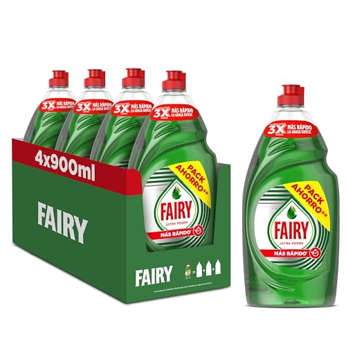 Ultra Poder Original Líquido Lavavajillas 4 x 900ml