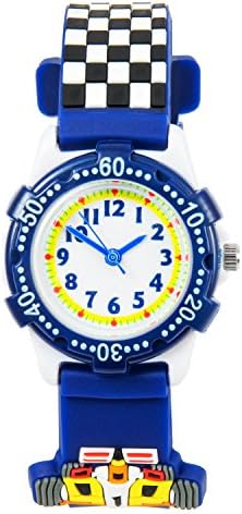 Cute Cartoon Animal Tiger Silicone Children Boy Girl Slap Band Watch Yellow
