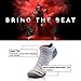 Gmark Running Bamboo Fiber Socks, Unisex Ultimate Dry Cushioned Low Cut Socks 1,3,5 Pairs