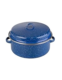 Stansport esmalte de Cook olla con tapa, 5 Quart,