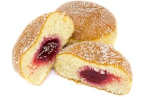 GOURMET MARKET Authentic NYC Fresh Baked Jelly Donuts Pack Of 12