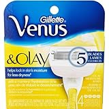 Gillette Venus & Olay Razor Blade Refills, 4 Ct TEJ