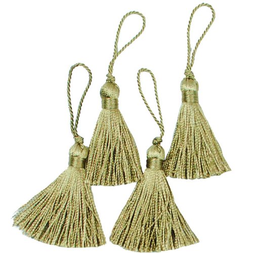 Expo Mini Fiber Tassel, Sage, 4-Pack