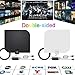 [2019 Newest] TV Antenna, Double-Sided Digital Indoor HDTV Amplified Antennas 140+ Miles Range with Smart Switch Amplifier Signal Booster, Free Local Channels 4K HD 1080P VHF UHF All TV's - 17ft Cable