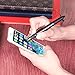 OfsPower GSlife Multicolor Stylus Pens for Touch Screens 2 in 1 Cpacitive Stylus 4 Colorful Ballpoint Pens,Black,Red,Blue Green Ink,(4 Pack)