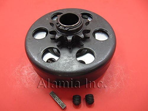 Go kart / Mini Bike Clutch 10 Teeth # 41 chain 3/4 Bore With Key and 2-set Screws