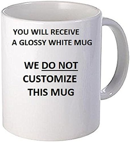 Extra Large Glossy White 16 oz Coffee Mug or Tea Cup Dishwasher/Microwave Safe with Clear Coat for Sublimation Customized Personalized Photo Transfers