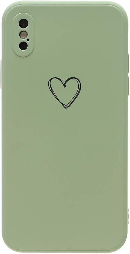 Amazon Co Jp Iphone12 ケース 韓国 ケース シンプル ハート カラー カップル お揃い 可愛い カバー 女性 男性 Iphone Se2 7 X Xr Xsmax 11 11pro 11promax 12mini 12promax Iphonex Xs ライトグリーン 家電 カメラ