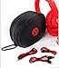Headphone Case for Beats Solo HD with 3 Cables 1 Angle Male-to-Male, 1 Male-to-Female Extension Chord 1 Micro USB Charger Cable and 1 Carabiner Clip. by BuyGeneral.
