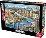 Anatolian Puzzle: 2000 Popular Landmarks Brown/a