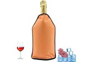 HI FINE CARE Wine Bottle Cooler - Portable Chiller Sleeve Keeps Wine, Champagne, or Beverage Chilled for Hours