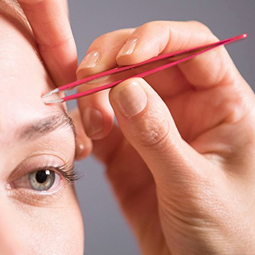 Tweezerman Slanted Tweezers - Pink - Image 8