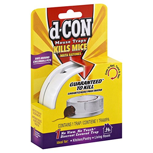 d-CON No View, No Touch Covered Mouse Trap, 1 Trap d-CON No View, No Touch Covered Mouse Trap, 1 Trap