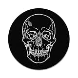 Skull Face Sketch 2 Sticker Set for Pop Grip Stent