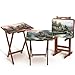 Thomas Kinkade Artistic Wooden Tray Tables by The Bradford Exchange