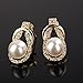 IFFURMON Fashion Charm Women Jewelry Sets Imitation Pearl Statement Pendant Necklace Earrings Set