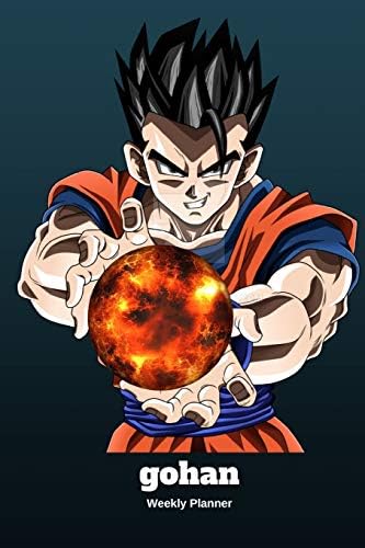 Playing with Dragon Fire Ball 2019 - 2021 Weekly Planner For Men: Week Per Page 3 Years Personal Schedule Organizer Diary for Anime and Manga Lovers
