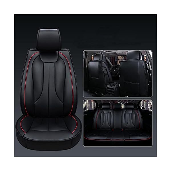 YZL-PU-Leather-Car-Seat-Cover-Cushions-Front-Rear-Full-Set-6-pcs-Suitable-for-year-round-use
