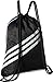 adidas Burst Sackpack-Blue/Black,  XS (Shoe Size 9C-1Y)