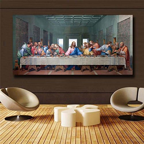 Leonardo Da Vinci The Last Supper HD Print On Canvas Huge Wall Picture