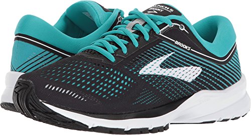 Brooks Women's Launch 5 Black/Teal Green/White 10.5 B US