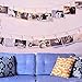 Mumu Sugar Waterproof 40 LED Photo Clips String Lights,8 Modes,Battery Powered,String Lights for Indoor/Outdoor Decorate,Fairy Lights for Hanging Pictures,Cards and Artwork(16.4 Ft,Warm White)