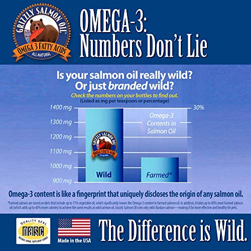 Grizzly Salmon Oil Dog Supplement - Image 9