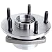 ECCPP Wheel Hub Bearing Front fits for Dodge Ram 1500 1994 1995 1996 1997 1998 1999 2-Wheel ABS 4WD 4x4 Only 5 Lugs 515006 2pcs