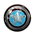 CTM® Marvel Avengers Captain America Shield Belt Buckle, Silver