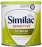 Similac For Spit Up Powder Baby Infant Formula With Iron, 12 ounce - Pack of 6