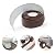 Gizhome 2 Pack Caulk Strip PE Self Adhesive Tape for Bathtub Bathroom Shower Toilet Kitchen and Wall Sealing 1-1/2" x 11'- Brown