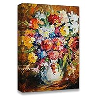 Canvas Wall Art Vintage Oil Painting Canvas Prints Home Artwork Decoration for Living Room,Bedroom - 12x18 inches