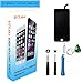 iPhone 8 Plus Screen Replacement,LCD Screen Display 3D Touch Screen Digitizer Frame Assembly for iPhone 8 Plus Replacement with Repair Tools (I6-black-03)