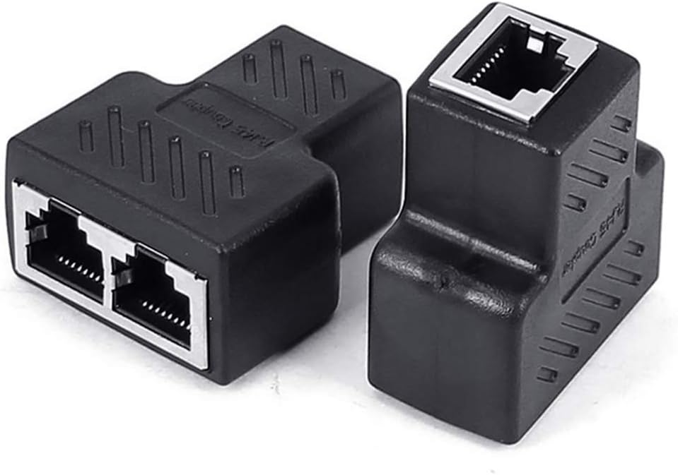 XiY 1Pack Adapter Gigabit Splitter 1 Male To 2 Amazon.co.uk Electronics