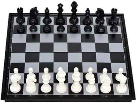 Chess Board with 32 Pawns Coins Standard Size 36 cm Chess Board