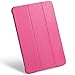 iPad mini case, INVELLOP Hot Pink Leatherette Case Cover for Apple iPad mini/iPad mini 2/iPad mini 3 (Hot Pink)