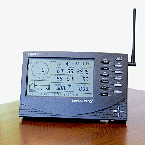 Davis 6312 Vantage Pro2 Wireless Console/Receiver Weather Station For