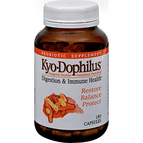 Kyo*Dophilus Kyo-Dophilus Digestion and Immune Health Capsules 180 Capsules by Kyolic