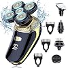 Bald Head Shavers for Men-Everfun Electric Razor for Men with LED Display, Faster-Charging 5D Floating Waterproof…