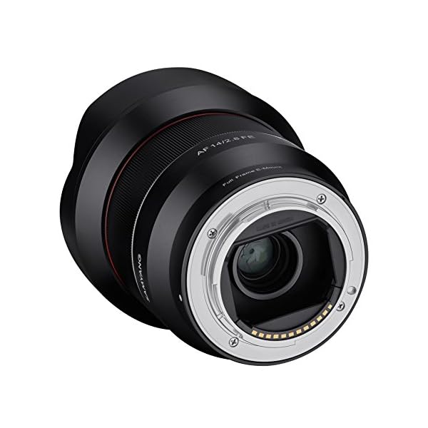 Samyang syio14af-e 14 mm f2.8 Full Frame Auto Focus Objektiv für Sony E-Mount, schwarz – Bild 4