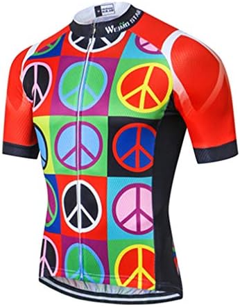 Mens Cycling Jersey Shirt,2019 Short Sleeve Bike Jersey Riding Tops Outdoor MTB Cycling Clothing