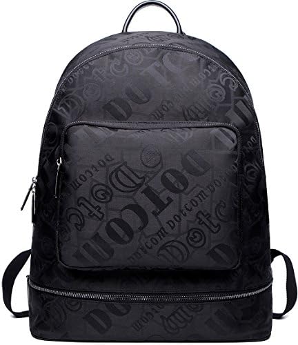 Equestrian Dressage new style leisure Large Capacity Travel Bags canvas Backpacks for women L429 (BLACK)