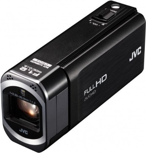 JVC GZ-V515 BEU HD-Camcorder (10-Fach Opt. Zoom, 7,6 cm (3 Zoll) LCD-Display, SDHC/SDXC-Kartenslot, Mini-HDMI, USB 2.0)