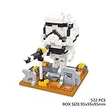 Micro Block Diamond Block Nano Block Building Starwar Series 522pcs Parent-child Games Building Blocks Children's Educational Toys by JoJo
