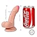 ANFEI Realistic Dildos Adult Sex Toys with Strong Suction Cup Consoladores Great for Female Beginner Masturbation 5.31 Inches