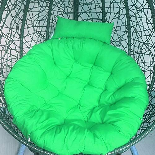 QXY Round Swing seat cushion without stand, For bird nest seat, Hanging egg, Rattan chair, Thicken Comfort seat pad-I D105cm(41inch)