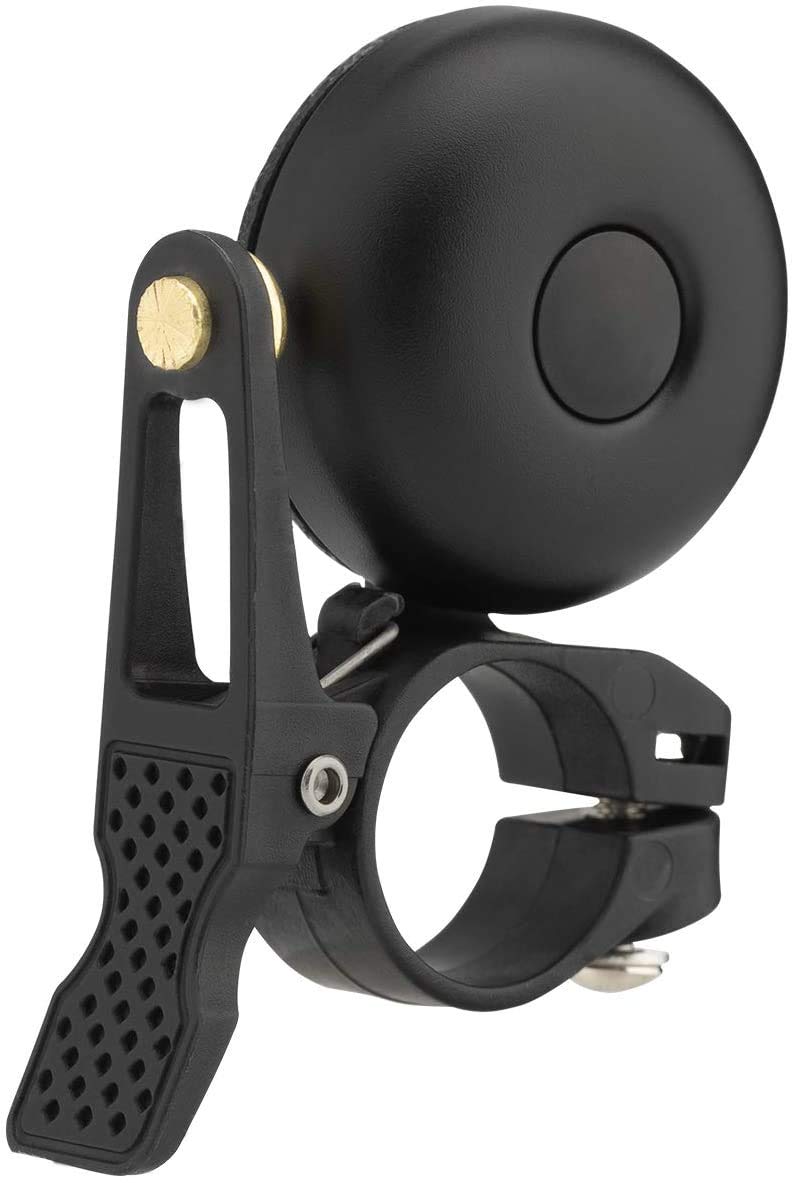 ROCKBROS Bicycle Bell Classic Brass Bicycle Bell Mini Bicycle Bells Fits Road Bike Mountain Bike for 21-25mm Handlebars