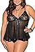 Moonight Sexy Lingerie Babydoll with G-string Thong