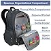 Baby Diaper Backpack Organizer for Moms & Dads with Large Changing Pad, Stroller Straps, and Insulated Bottle Pockets, Black ~ Trendy, Ergonomic Design and Hands Free Convenience by NeatPack